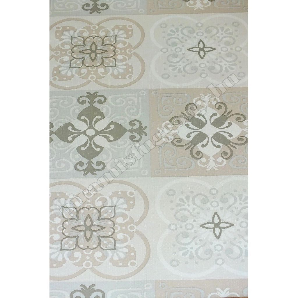 5735310 Mozaik Szürke-drapp Viaszos vászon anyag