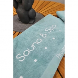  Belmanetti Sauna Towel 661 Green szauna Szauna és wellness törölköző