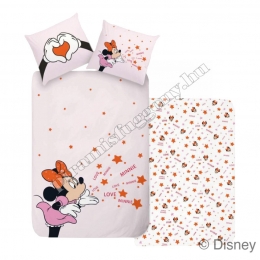 Disney Minnie rózsaszín Mesemintás ágyneműhuzat Gyerekeknek
