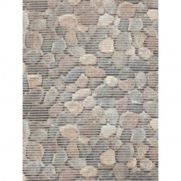  Barna szürke kavicsos PVC fürdőszobai szőnyeg egyedi méretre