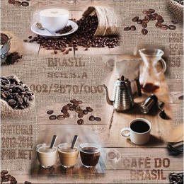  Brasil coffee Szalvéta