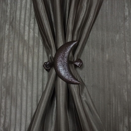  Függöny elkötő csipesz HOLD bronz Függöny elkötő
