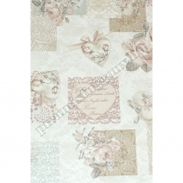  Charlotte púder-bézs dekor Textilből elkötő