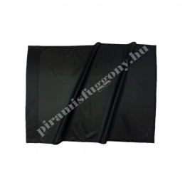  Fekete zászló szőtt UV-álló anyagból 90x150 cm Kész zászló