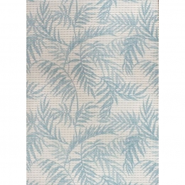  Kék pálmaleveles PVC fürdőszobai szőnyeg egyedi méretre