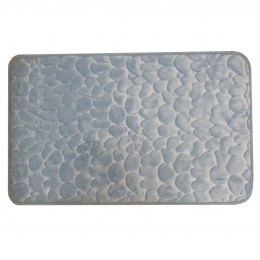  Kék kőmintás 1 részes Textil fürdőszoba szőnyeg