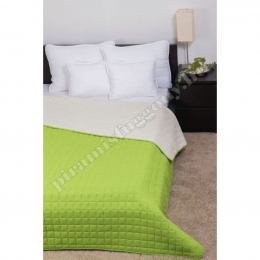  LAURA microfiber – Zöld-Törtfehér Kész ágytakaró
