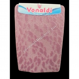  Rózsaszín folt mintás 2 részes Textil fürdőszoba szőnyeg