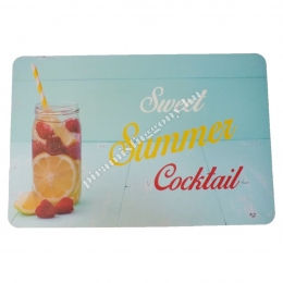  Summer cocktail tányéralátét Ajándéktárgy