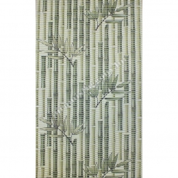  Zöld bambusz mintás PVC fürdőszobai szőnyeg egyedi méretre